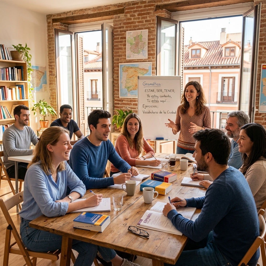 
<span>Standard Spanish Course (10 lessons/week) — Madrid</span>
