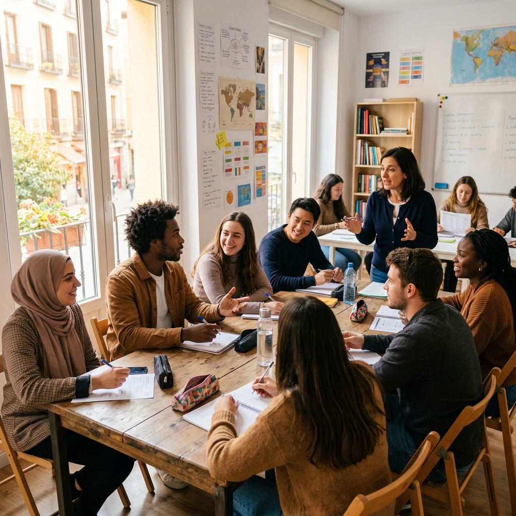 
<span>Intensive 20 Spanish Course — Madrid</span>
