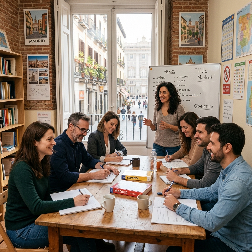 
<span>Bildungsurlaub Spanish Course — Madrid</span>
