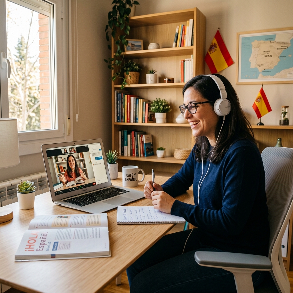 
<span>Private Spanish Lessons (Online)</span>
