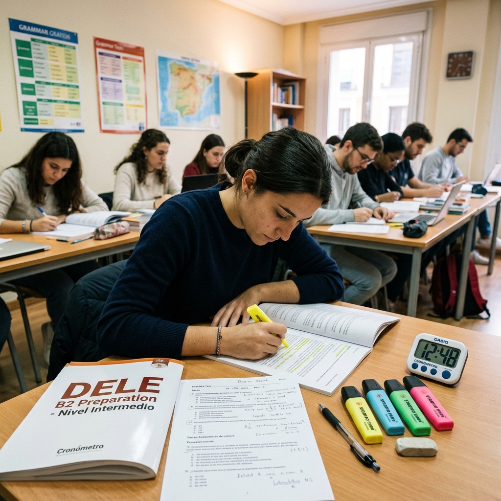 DELE Exam Preparation Course — Madrid