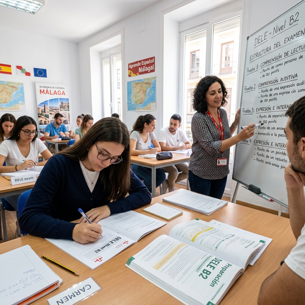 DELE Exam Preparation Course — Málaga