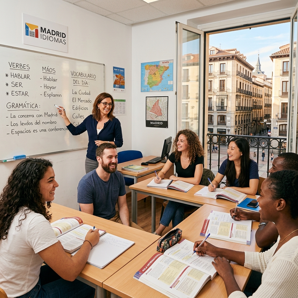 Intensive Spanish Course (20 lessons/week) — Madrid