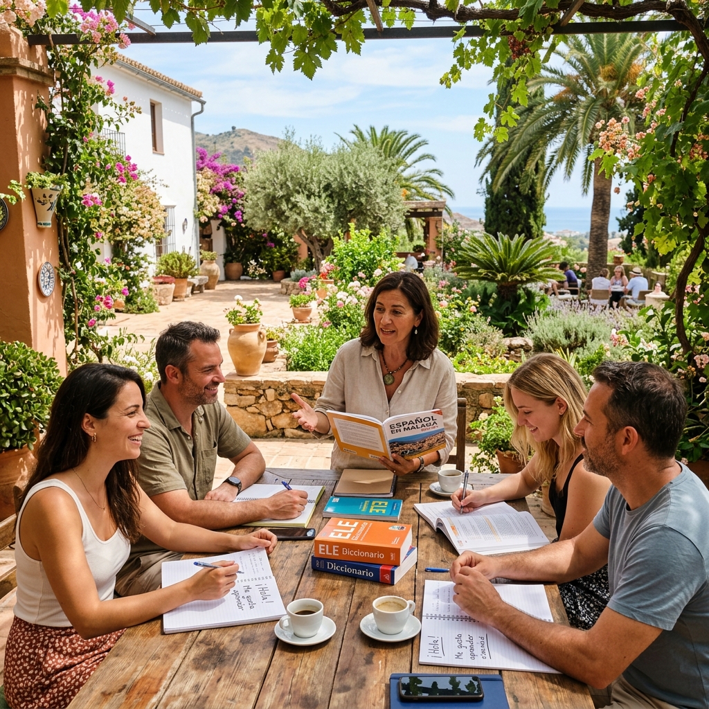 
<span>Intensive Spanish Course — Málaga</span>

